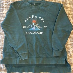 ABLE Apres Ski Colorado Sweatshirt Size:L